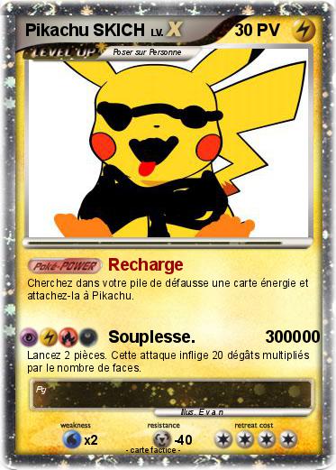 Pokemon Pikachu SKICH