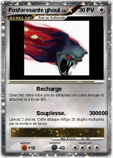 Pokemon Fosforesante ghoul
