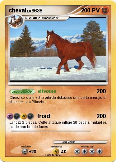 Pokemon cheval