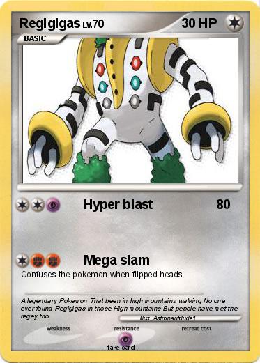 Pokemon Regigigas