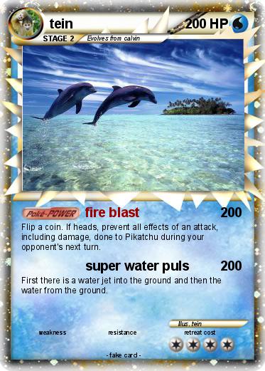 Pokemon tein