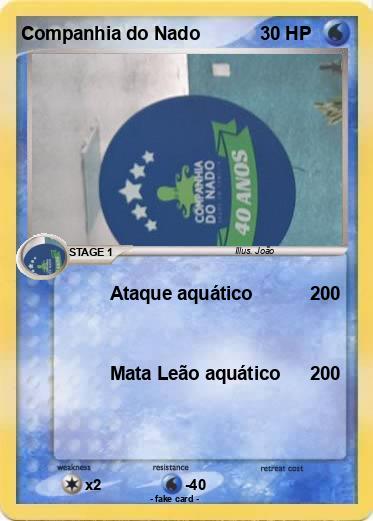 Pokemon Companhia do Nado