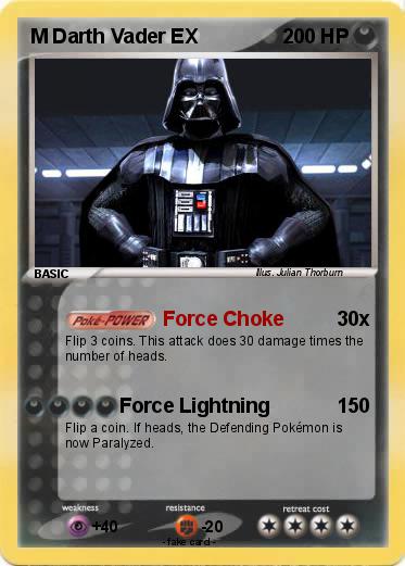 Pokemon M Darth Vader EX