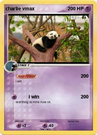 Pokemon charlie vmax