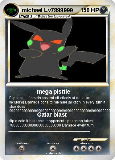 Pokemon michael Lv7899999