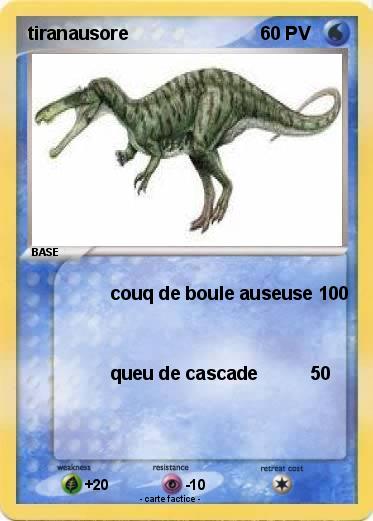 Pokemon tiranausore