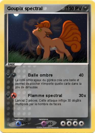 Pokemon Goupix spectral
