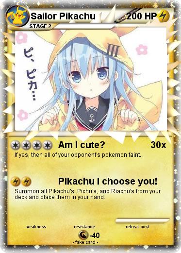 Pokemon Sailor Pikachu