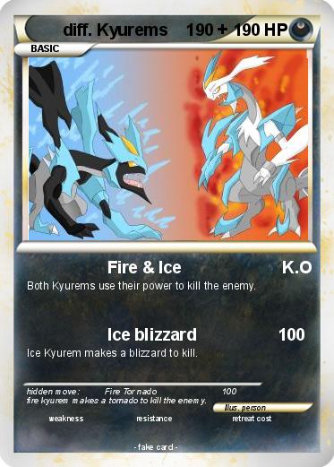 Pokemon diff. Kyurems    190 +