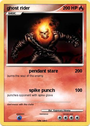 Pokemon ghost rider