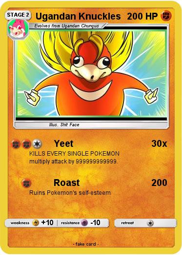 Pokemon Ugandan Knuckles