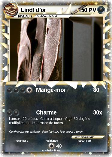 Pokemon Lindt d'or
