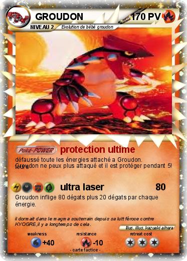Pokemon GROUDON