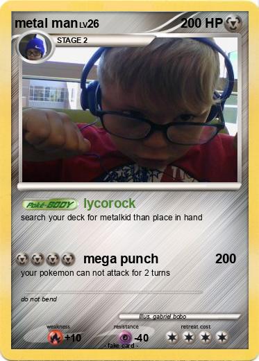 Pokemon metal man
