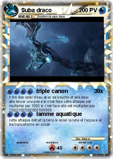 Pokemon Suba draco
