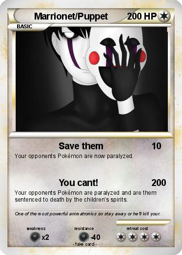 Pokemon Marrionet/Puppet