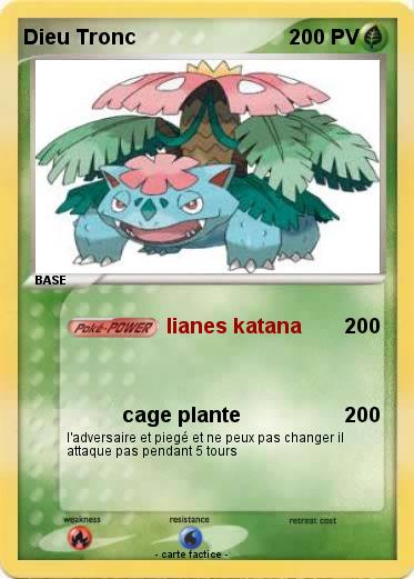Pokemon Dieu Tronc