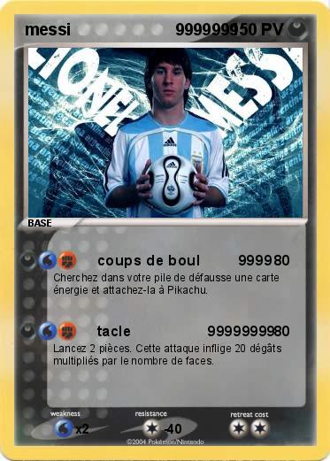 Pokemon messi                       9999999