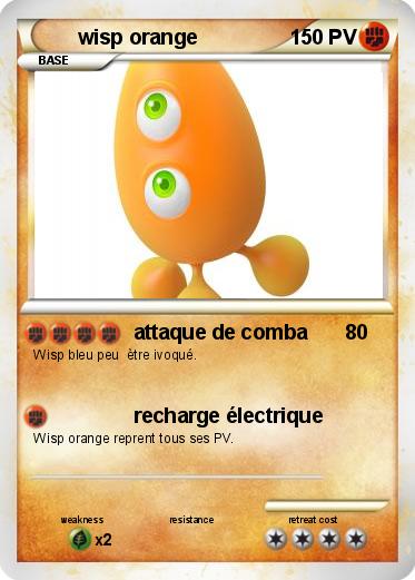 Pokemon wisp orange