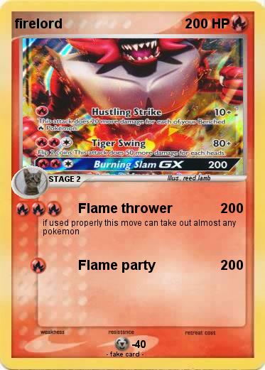 Pokemon firelord
