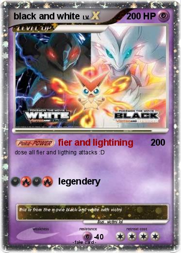 Pokemon black and white