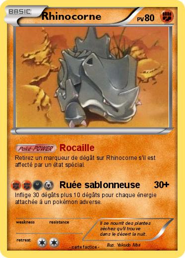 Pokemon Rhinocorne