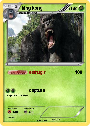 Pokemon king kong