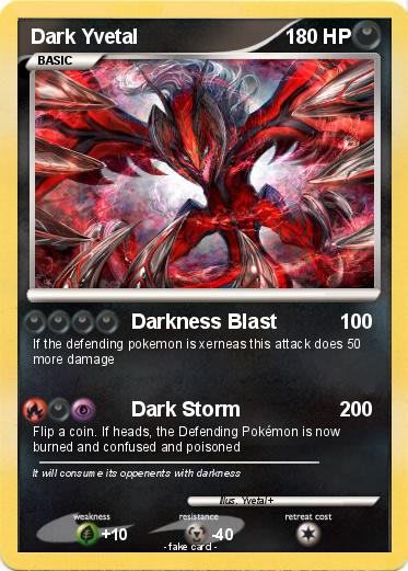 Pokemon Dark Yvetal