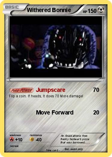 Pokemon Withered Bonnie