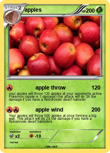 Pokemon apples