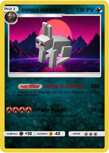 Pokemon conejo asesino