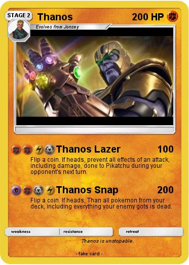Pokemon Thanos
