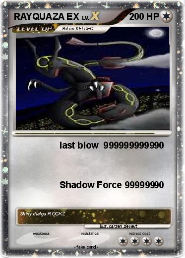 Pokemon RAYQUAZA EX