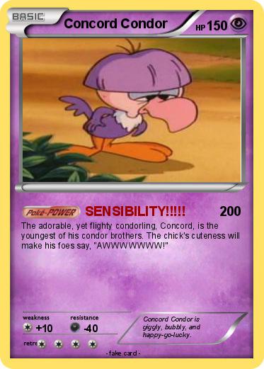 Pokemon Concord Condor