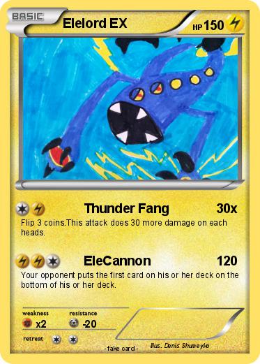 Pokemon Elelord EX
