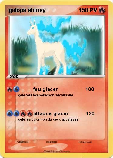 Pokemon galopa shiney