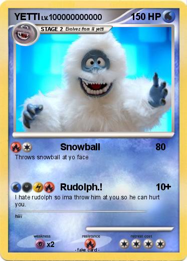 Pokemon YETTI