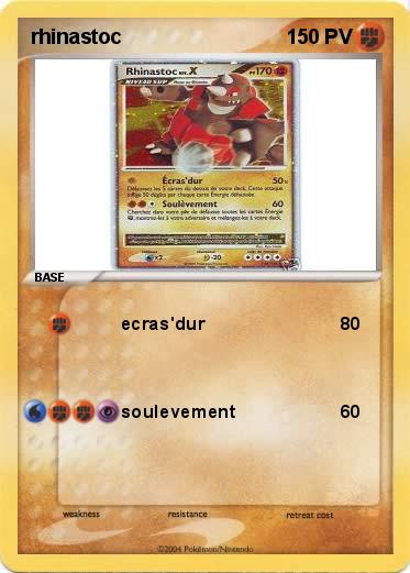 Pokemon rhinastoc