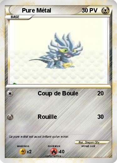 Pokemon Pure Métal