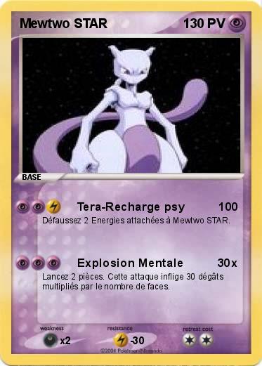 Pokemon Mewtwo STAR