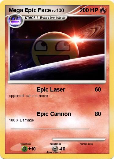 Pokemon Mega Epic Face