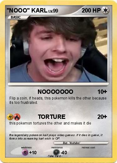 Pokemon "NOOO" KARL