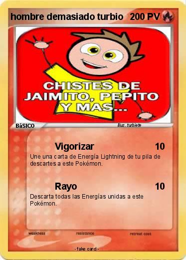Pokemon hombre demasiado turbio