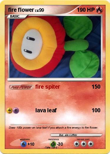 Pokemon fire flower