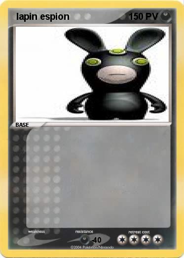 Pokemon  lapin espion