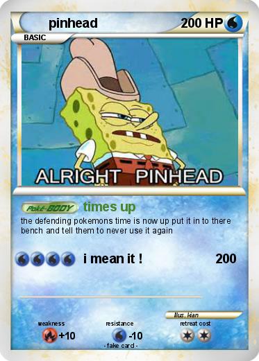 Pokemon pinhead