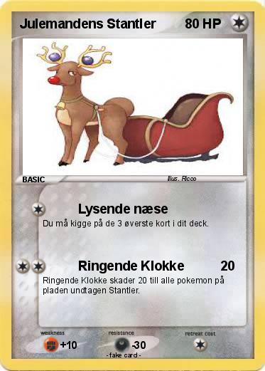 Pokemon Julemandens Stantler