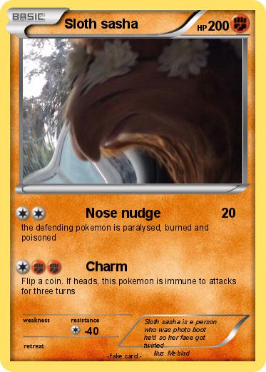 Pokemon Sloth sasha