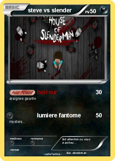Pokemon steve vs slender