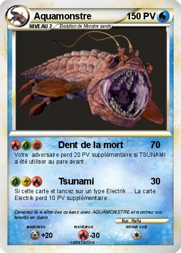 Pokemon Aquamonstre